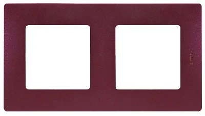 Рамка 2-м СП Etika IP20 сливовый IEK 672562