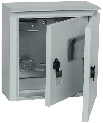 Корпус щита учета под 1-ф счет. ЩУ-1/1-1 У1 IP54 ИЭК MKM51-N-04-54