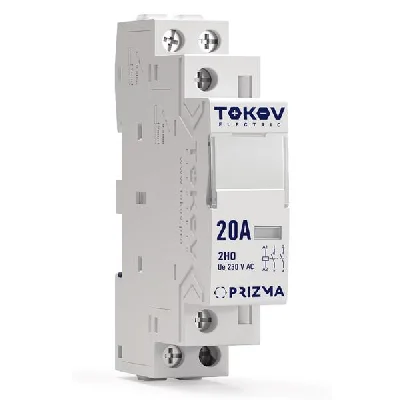 Контактор модульный 18мм 25А 230В АС 1НО 1НЗ PRIZMA TOKOV ELECTRIC TKE-PZ-MC-1-25-230-11