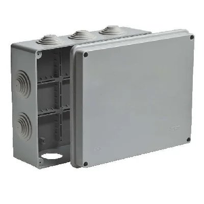 Коробка распр. ОП 200х140х75 IP55 Рувинил 67055
