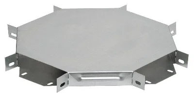 Ответвитель для лотка 50х50мм Х-образ. IEK CLP1X-050-050