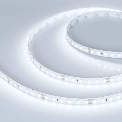 Лента светодиодная RT-A120-8mm 24V White 6000К 2835 9.6Вт/м IP20 (уп.5м) Arlight 010347(2)