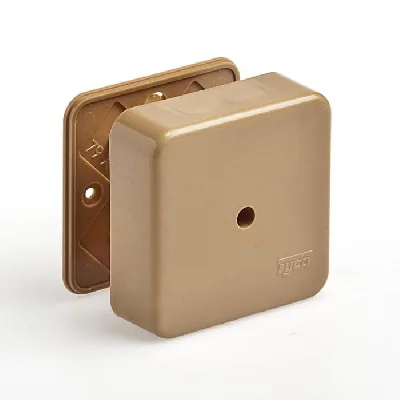Коробка универсальная для кабель-каналов 80х80х25 кор. IP40 Ruvinil 65005К