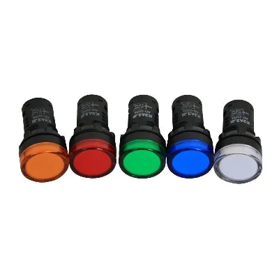 Лампа AD22DS(LED) матрица 22мм 230В крас. КЭАЗ 238566