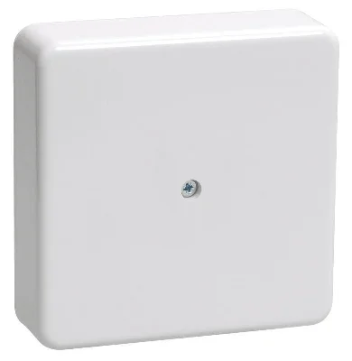 Коробка распаячная ОП 75х75х20 IP20 КМ41212-01 (6 клем. 6кв.мм) бел. ИЭК UKO10-075-075-020-K01