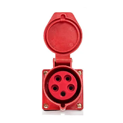 Розетка наруж. уст. 16А 380В 3P+E+N IP44 (115) EKF ps-115-16-380