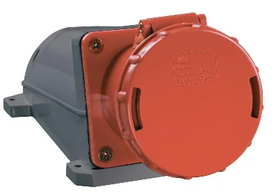 Розетка ОП 63А 380В 3P+PЕ ССИ-134 IP54 ИЭК PSR12-063-4