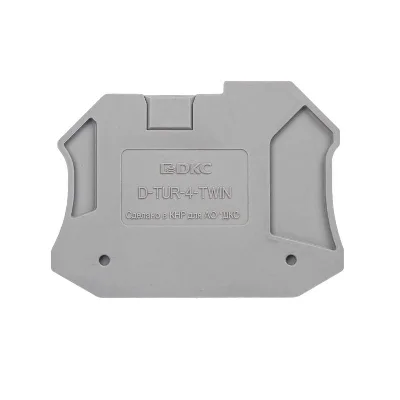 Изолятор торцевой для клемм TUR-2.5-TWIN (уп.100шт) DKC D-TUR-2.5-TWIN