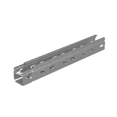 Лоток листовой перфорированный 50х50 L3000 сталь 0.55мм "БЫСТРЫЙ МОНТАЖ ПЛЮС" LPplus50-50-0.55-3000 оцинк. КМ PL0195