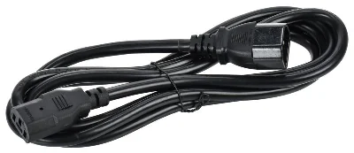 Кабель электропит. PDU 3х1.5 2м с разъемами С13-C14 ITK PC-C13C14-2M