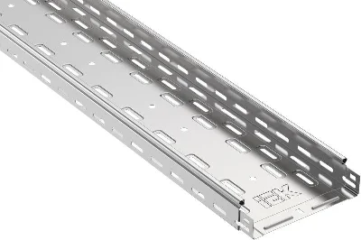Лоток листовой перфорированный 200х50 L3000 сталь 0.7мм ИЭК CLP10-050-200-3
