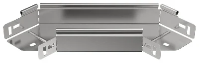 Угол для лотка 90град. 100х50 сталь 0.8мм ESCA 5 IEK ES5-PG-90-050-100-08