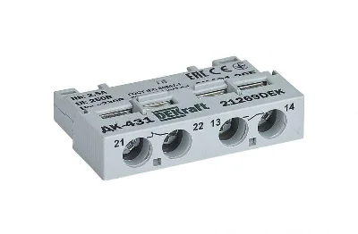 Контакт дополнительный фронтальный 1НО+1НЗ для ВА-431 SchE 21269DEK