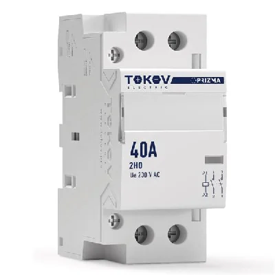 Контактор модульный 36мм 40А 230В АС 2НО PRIZMA TOKOV ELECTRIC TKE-PZ-MC-2-40-230-20